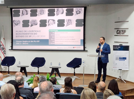 Governo de SP fortalece planejamento logístico com 4º Fórum Regional do PLI-SP 2050